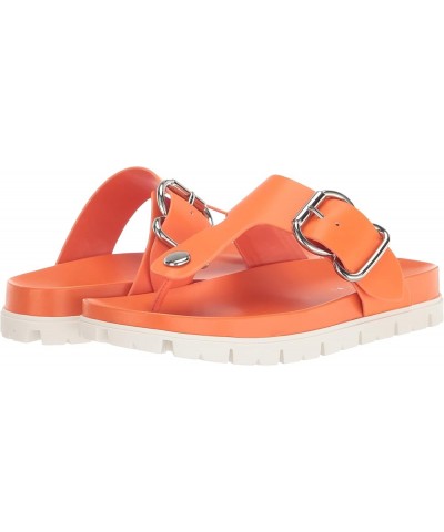 Womens Ivas Flat Sandal Orange 800 $20.77 Sandals