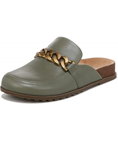 Women's Georgie Mule Army Green $22.45 Loafers & Slip-Ons