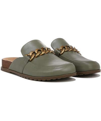 Women's Georgie Mule Army Green $22.45 Loafers & Slip-Ons