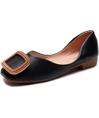 Women Flats Shoe, Dolly Shoes Outdoor/Indoor Holiday Activities Such As Work, Office, Parties, Walks, Travel,Green,43 40 Blac...