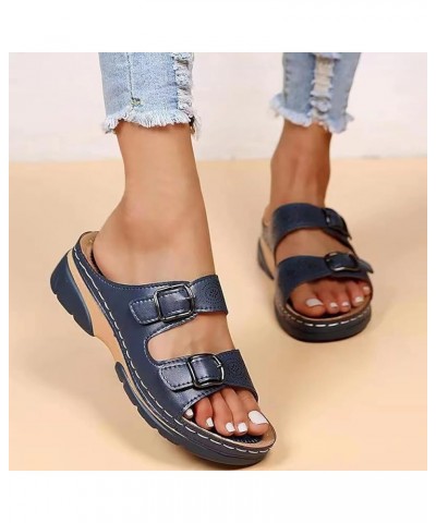 Slide Sandals Women Comfort Orthopedic Sandal Slides Sandals for Wide Feet Women High Arch Sandals Women Comfort Sandals Wome...