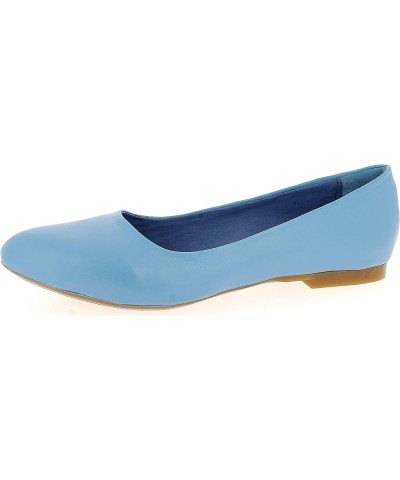 Women's Ballet Flats Blue Azur 433 $76.35 Flats