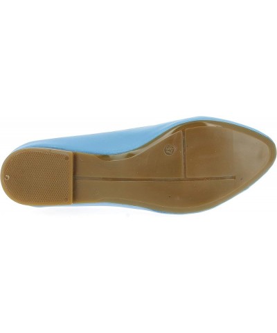 Women's Ballet Flats Blue Azur 433 $76.35 Flats