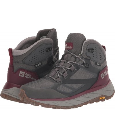 women's Terraventure Texapore Mid W Hiking Shoe Dark Maroon $45.01 Outdoor Shoes