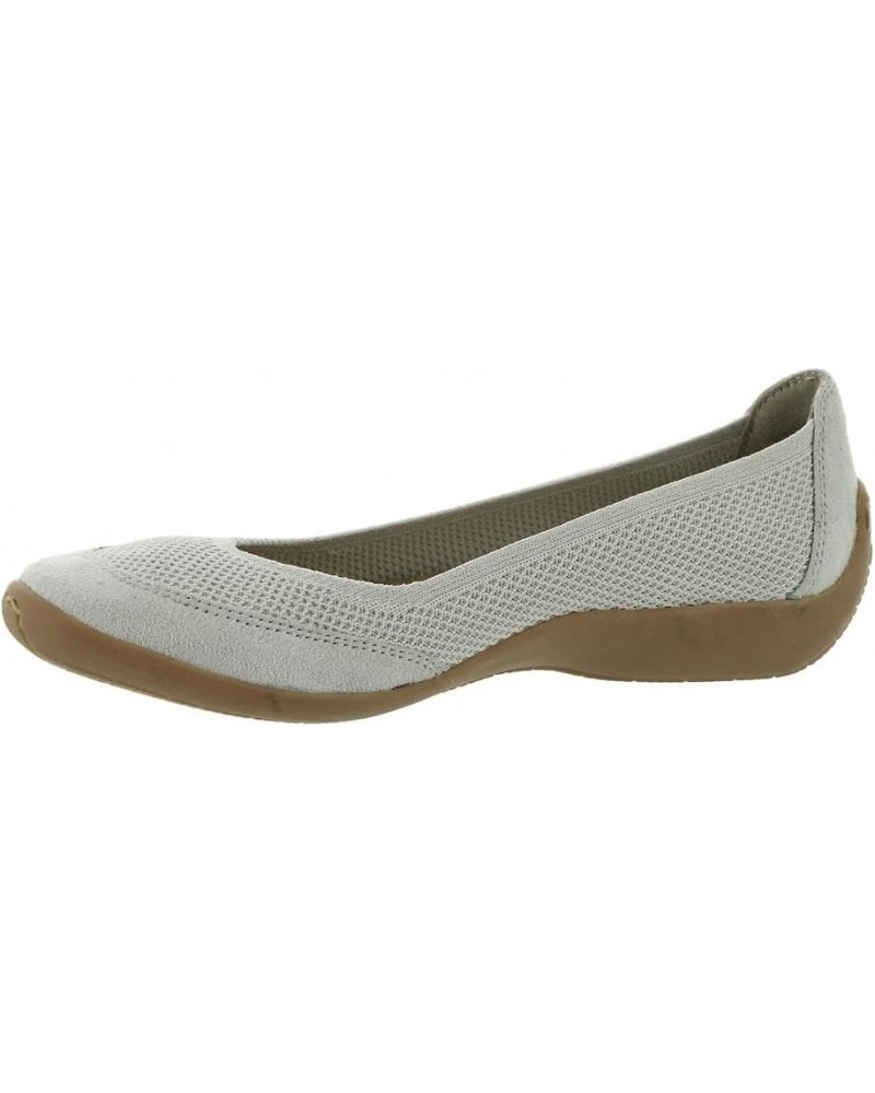 Louisa Womens Slip On Grey $20.25 Loafers & Slip-Ons