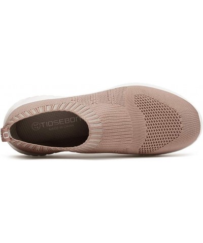 Nurse Shoes Womens Slip on Walking Sneakers Comfortable Lightweight Workout Shoes 2133 Apricot $20.64 Athletic Shoes