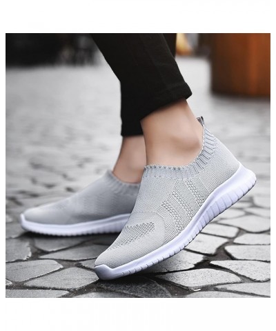 Nurse Shoes Womens Slip on Walking Sneakers Comfortable Lightweight Workout Shoes 2133 Apricot $20.64 Athletic Shoes