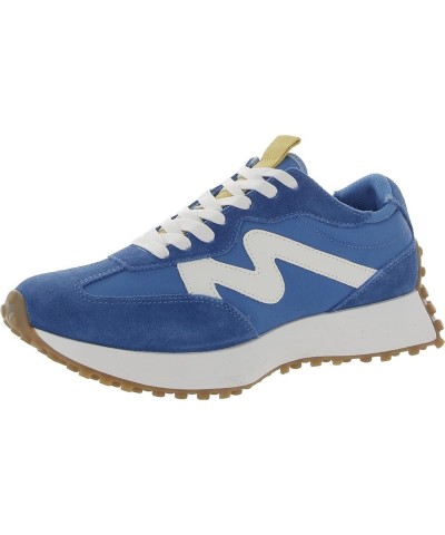 Women's Campo Sneaker Blue $44.18 Fashion Sneakers