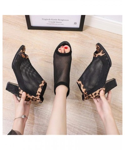 Ladies Sandals Summer High Heeled Sandals Ladies Fish Mouth Sandals Roman Shoes Women Sandals Fashion Peep Toe Shoes Woman Hi...