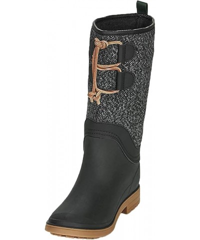 Abigail Boot Black/White Pattern $32.18 Outdoor Shoes