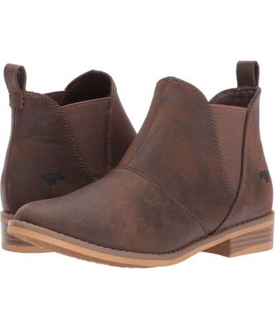 Women's Maylon Ankle Bootie Brown $22.45 Boots