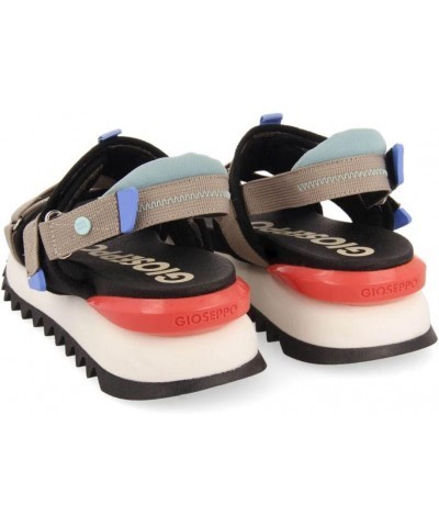 women's Ankle-strap Sandal Black/White $28.20 Outdoor Shoes