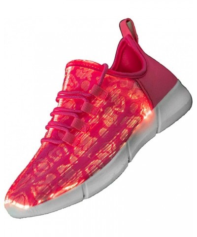 LED Fiber Optic Shoes Light Up Sneakers for Women Men Luminous Trainers Flashing Sneakers for Festivals, Christmas, Halloween...