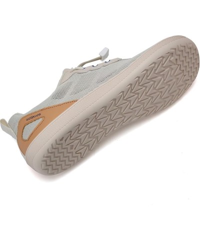 Wide Water Shoes Womens Mens Barefoot Beach Shoes Breathable Mesh Walking Sneakers Zero Drop Minimalist Shoes 146/Beige $15.5...