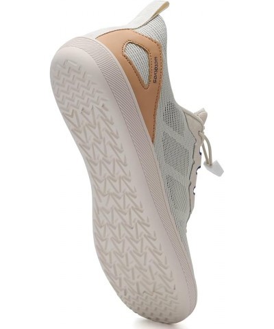 Wide Water Shoes Womens Mens Barefoot Beach Shoes Breathable Mesh Walking Sneakers Zero Drop Minimalist Shoes 146/Beige $15.5...