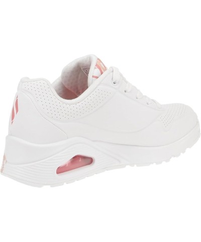 Women's Uno Loving Love Sneaker White Wcrl $34.85 Fashion Sneakers